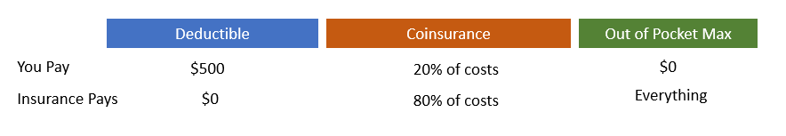 deductible coinsurance and out of pocket max 